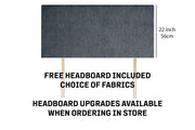 Wool Luxury 1500 Divan Set - Free Headboard