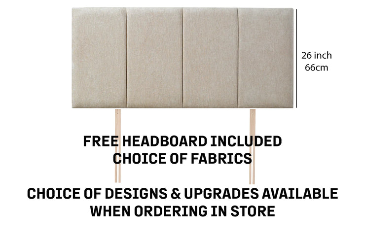 Cadiz Ottoman Package - Free Headboard