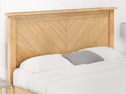 Palermo Oak Wooden Bed Frame